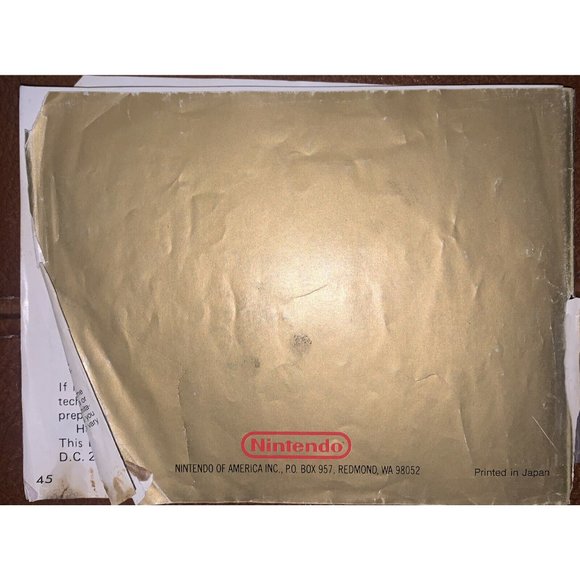 Legend OF ZELDA Nintendo NES GOLD 3-SCREW Round Seal TESTED Game Cart 1987 VGC